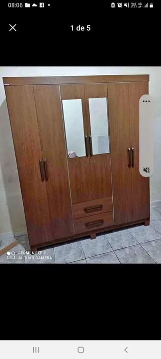 Guarda-roupa aries pronta entrega 