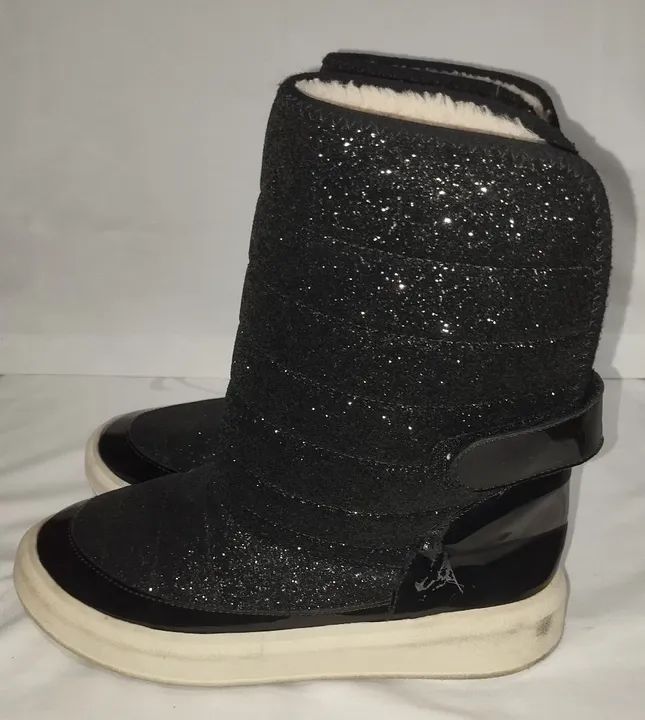Botas de Glitter Pretas - Foto 5