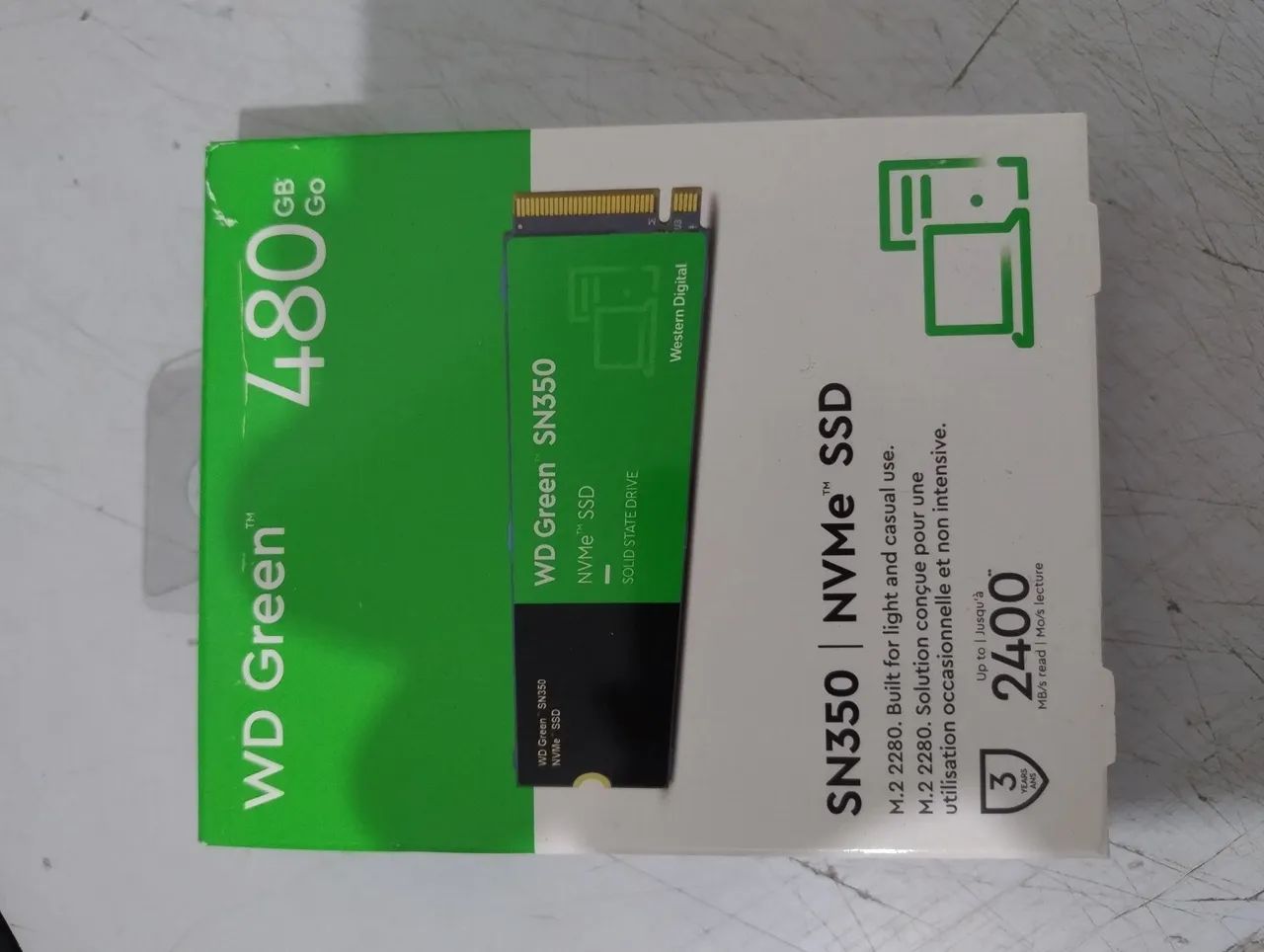SSD WD Green SN350 NVMe 480GB
