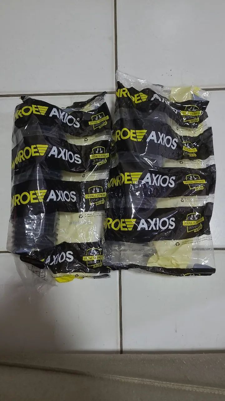 Batente+Coifa Amort traseiro LD/LE Monroe Axios(Fiat toro)