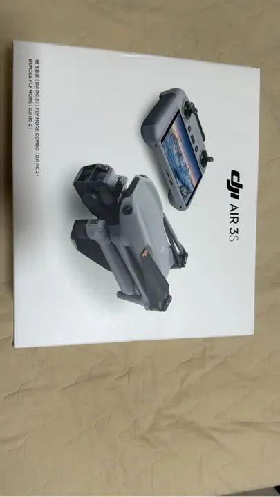 Drone DJI Air 3S Fly More Combo - Novo