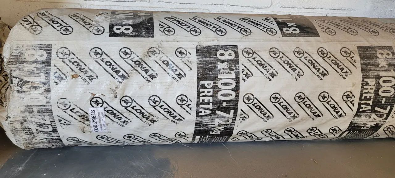 Lona Preta 8x100 - 72kg