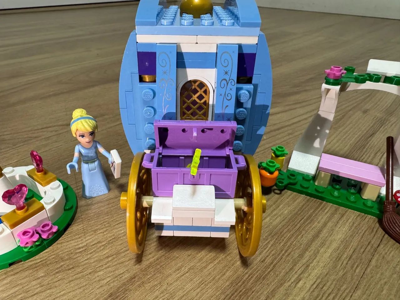 Lego Disney Princesa Cinderela Carruagem 41053 - Foto 2
