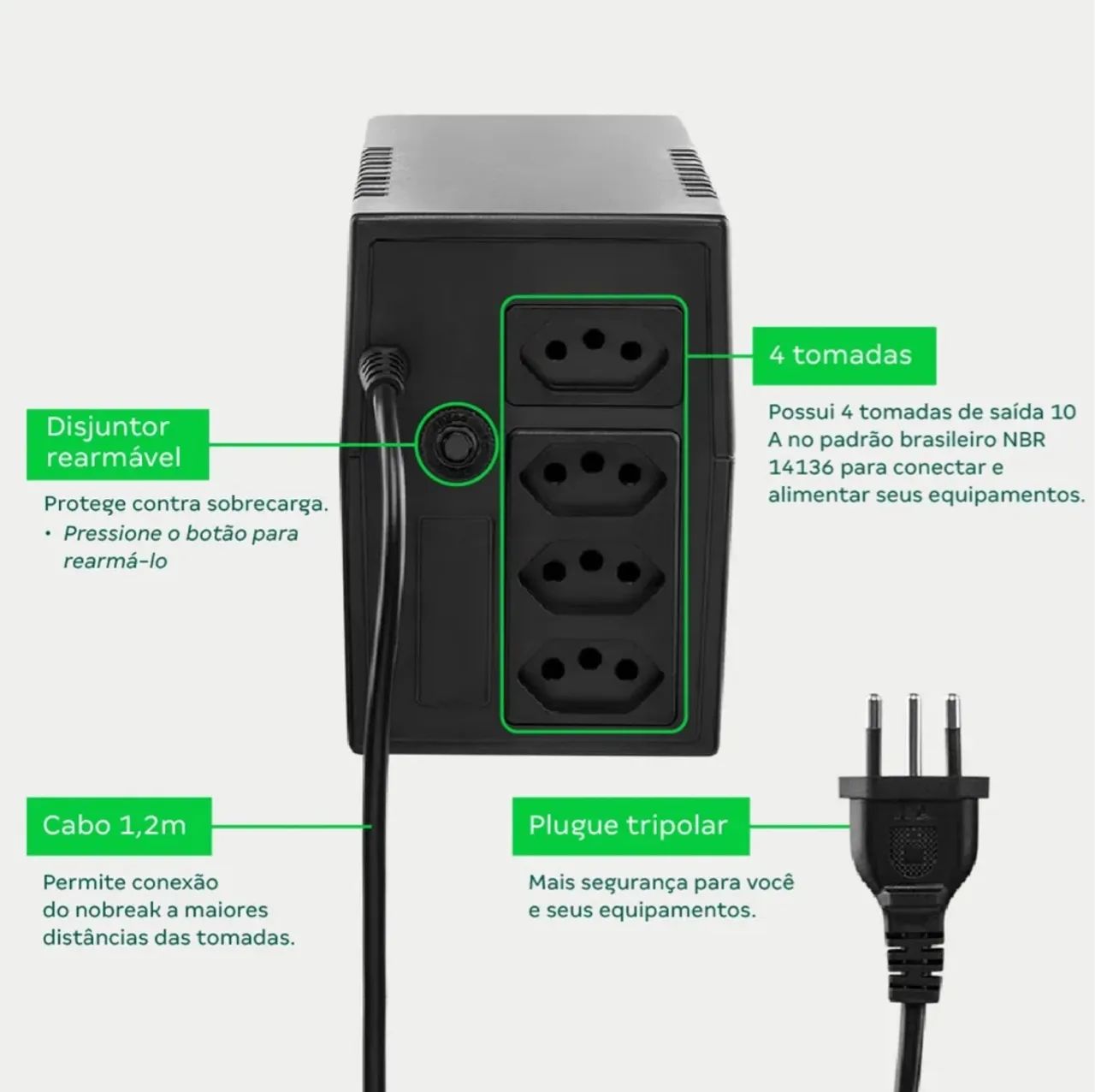 Nobreak Intelbras XNB 60064574076786177122