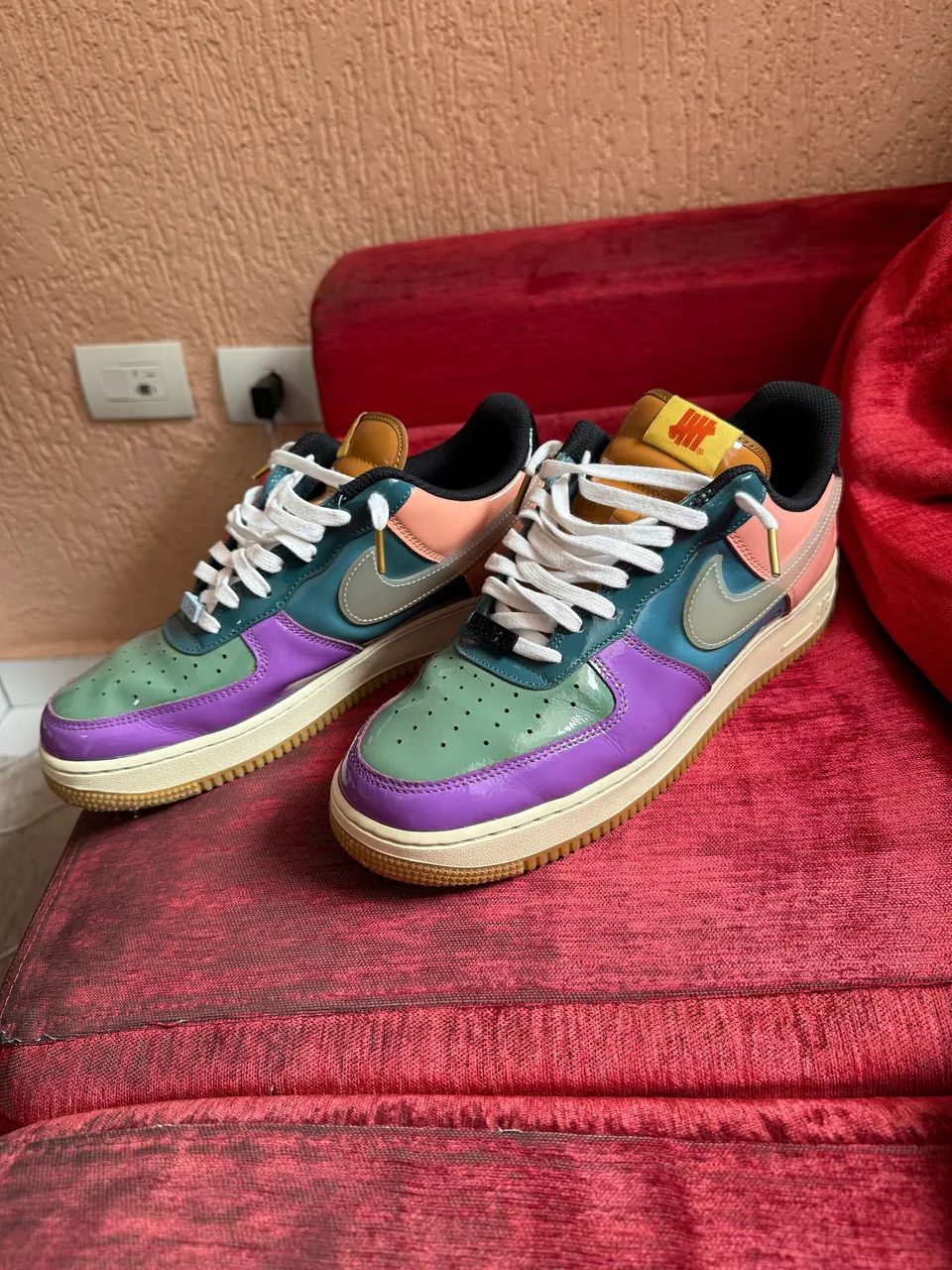 Nike Air Force 1 X Undefeated Multicolor - Foto 2