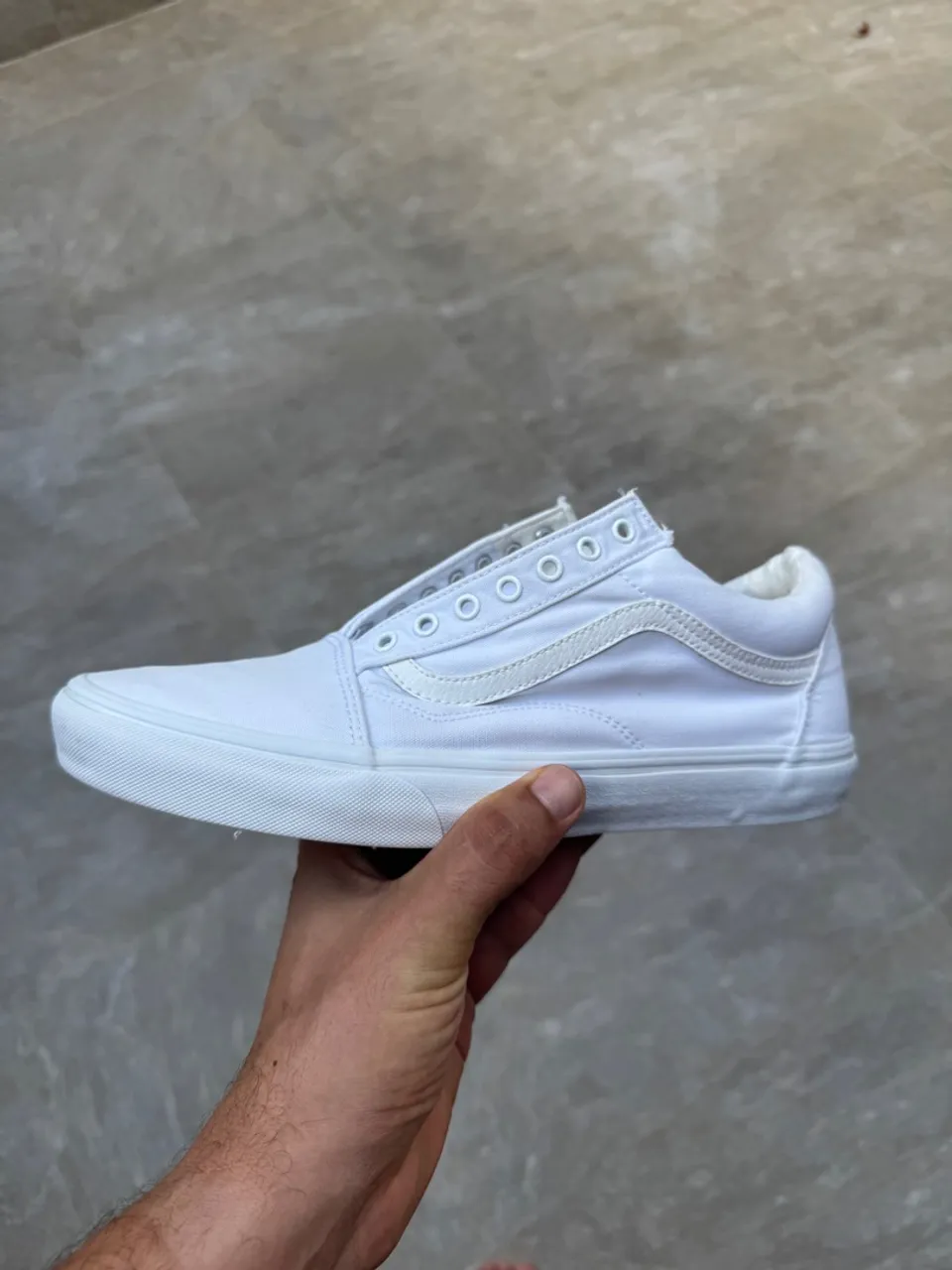 Vans TÊNIS OLD SKOOL TRUE WHITE 44