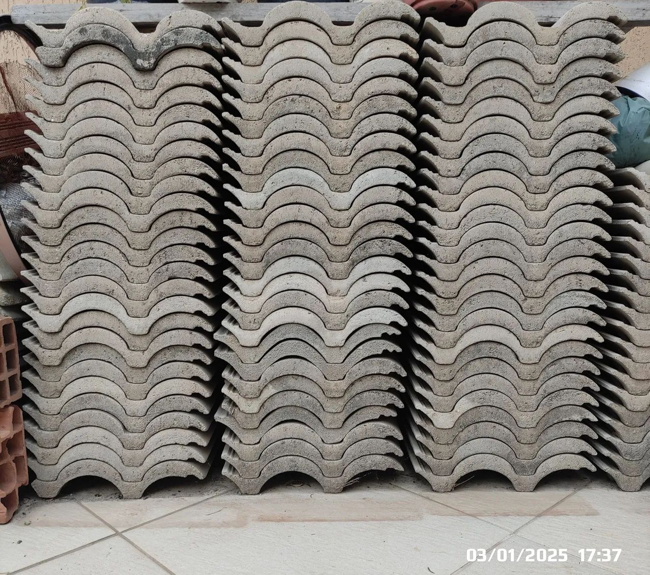 TELHAS DE CIMENTO TEGULA