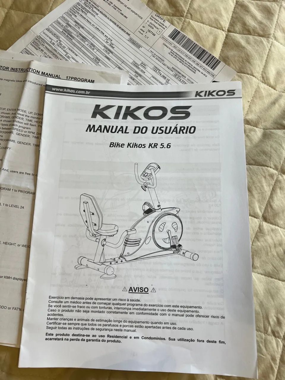 Bicicleta Ergométrica Kikos KR 5.6 Impecável Pouco uso campinas-sp  - Foto 5