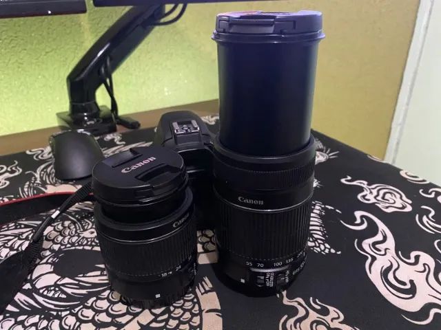  Canon T5 - Lentes 18-55mm + 55-250mm + FishEye/Macro - Foto 5