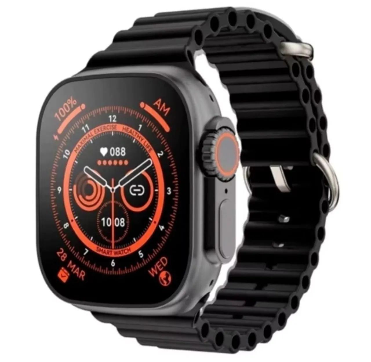 Smart Watch Series com pulseira de silicone - Foto 2