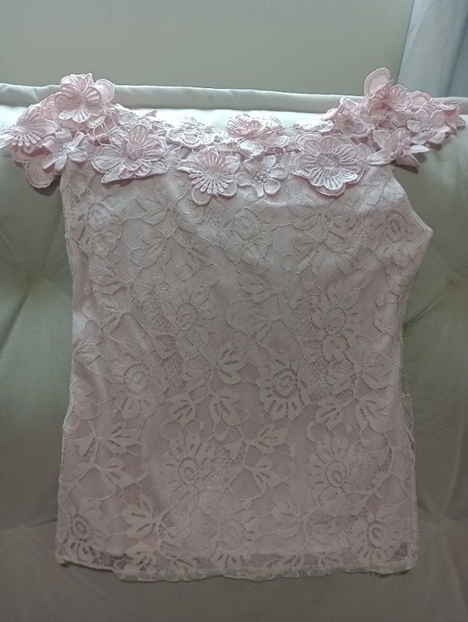 Blusa renda 