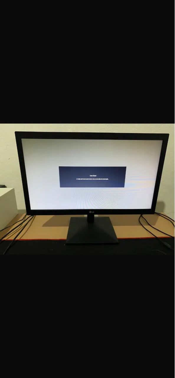 Monitor LG 19.5 LED HDMI, D-SUB ,VESA Preto 20MK400H  - Foto 2