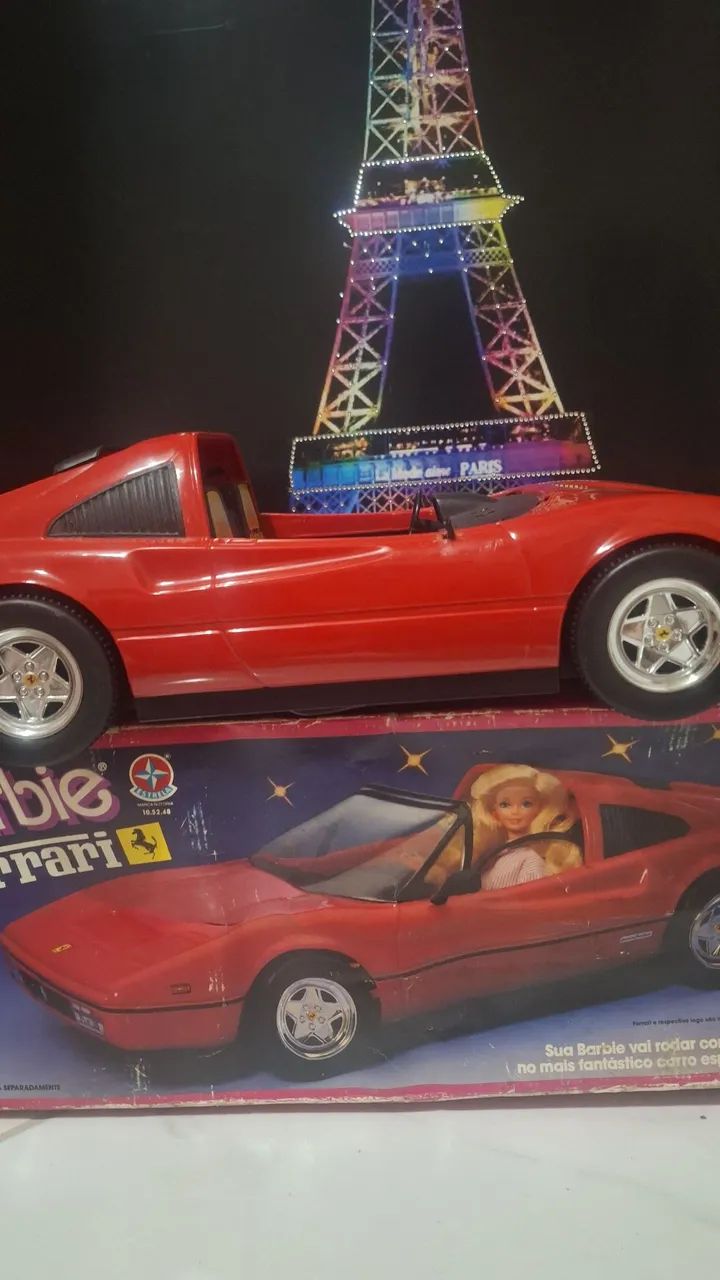  Carro ferrari da boneca barbie 1986 - Foto 2