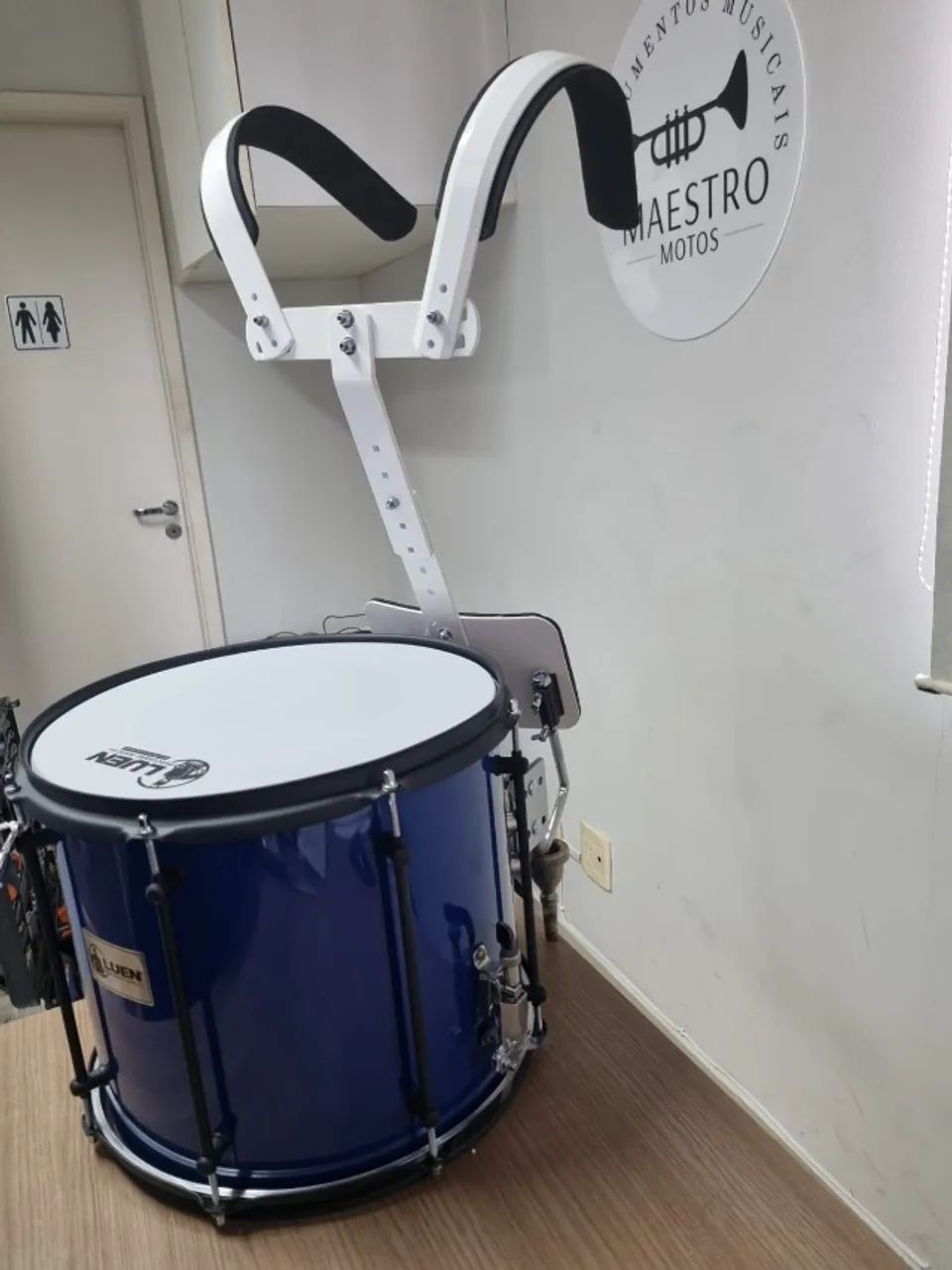 Caixa Tenor Luen 14x12 Azul c/ colete e Bag - Envio p/ todo Brasil - 10x no cartão  - Foto 3
