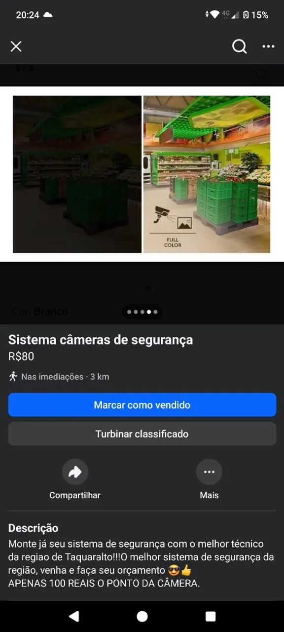 Instalação e manutenção de câmeras de segurança. - Foto 4