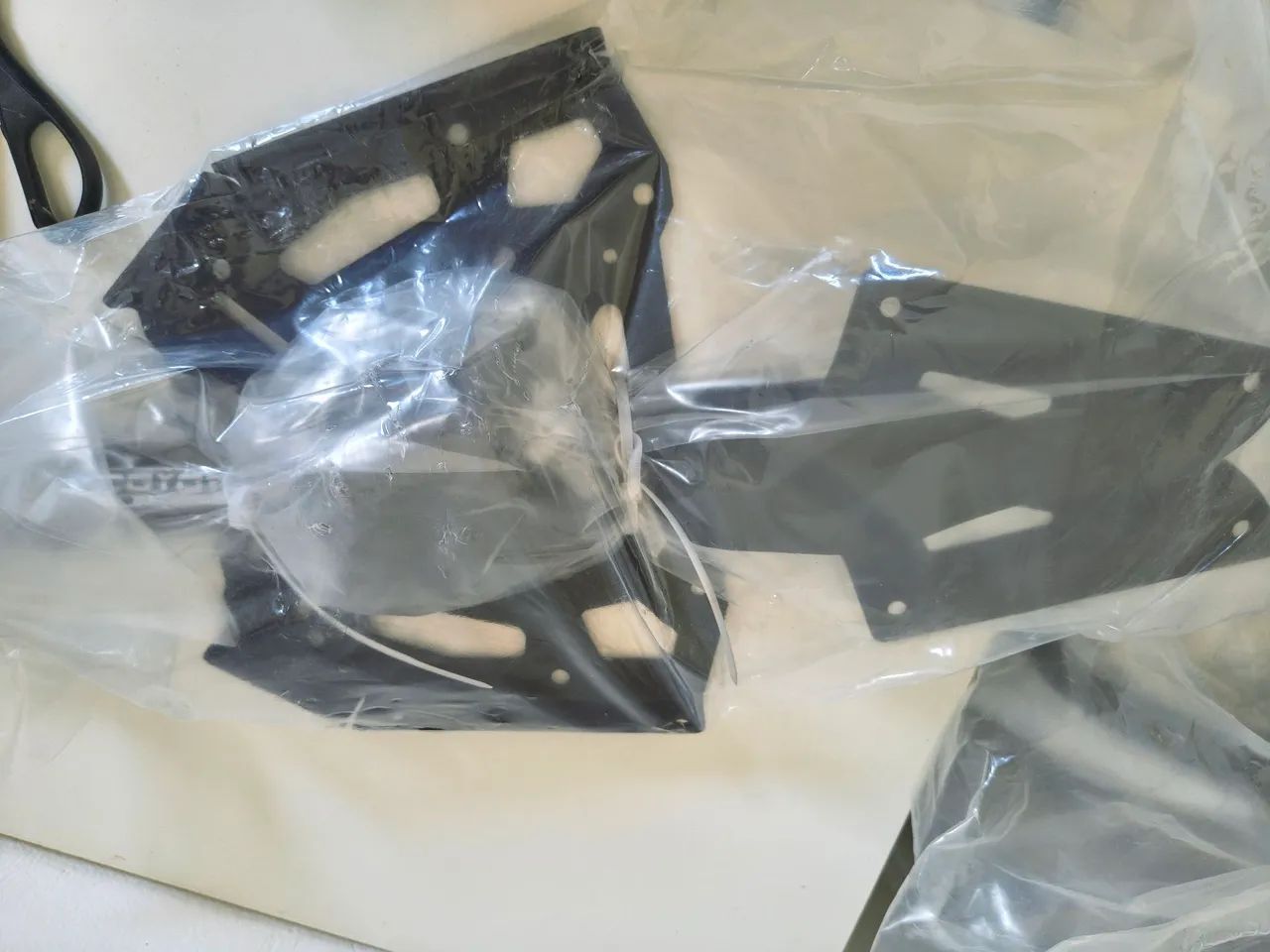 protetor de carenagem da nx 500  wats *23 - Foto 4