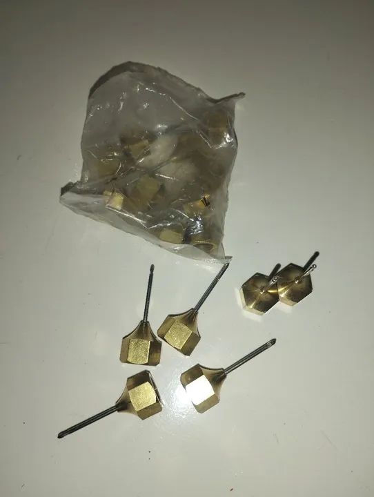 Agulha para manômetro em latão