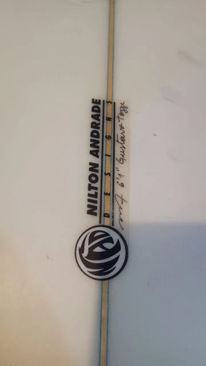 Prancha de Surf Nilton Andrade 6.1 com suporte Gopro - Foto 6