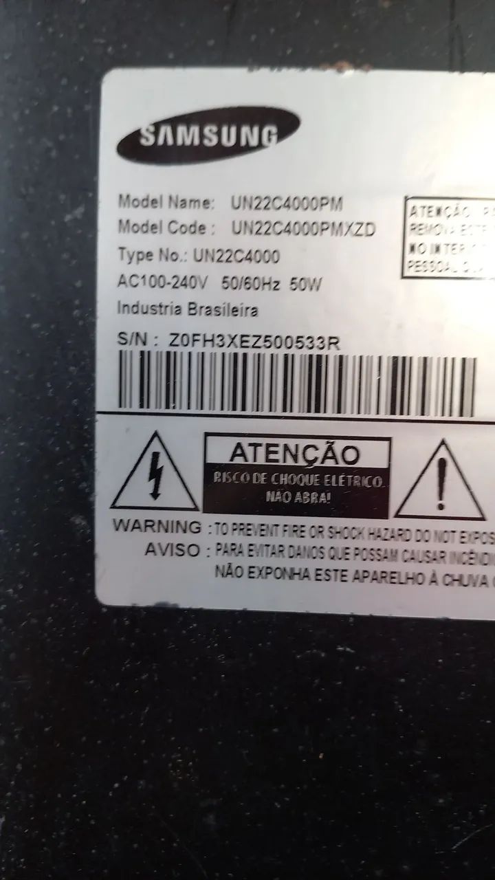 Base da tv samsung un22c4000pm - Foto 3