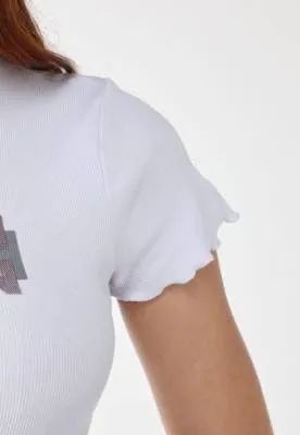 Camiseta Cropped John John Mind Off-White - Foto 4