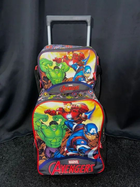 Mochila de rodinhas Avengers - Foto 4