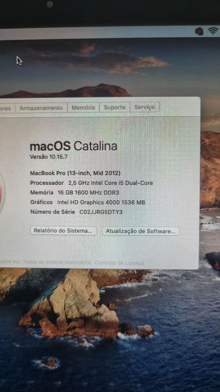 Macbook pro 13 mid 2012 - core i5, 16gb ram, ssd 480 - Foto 6