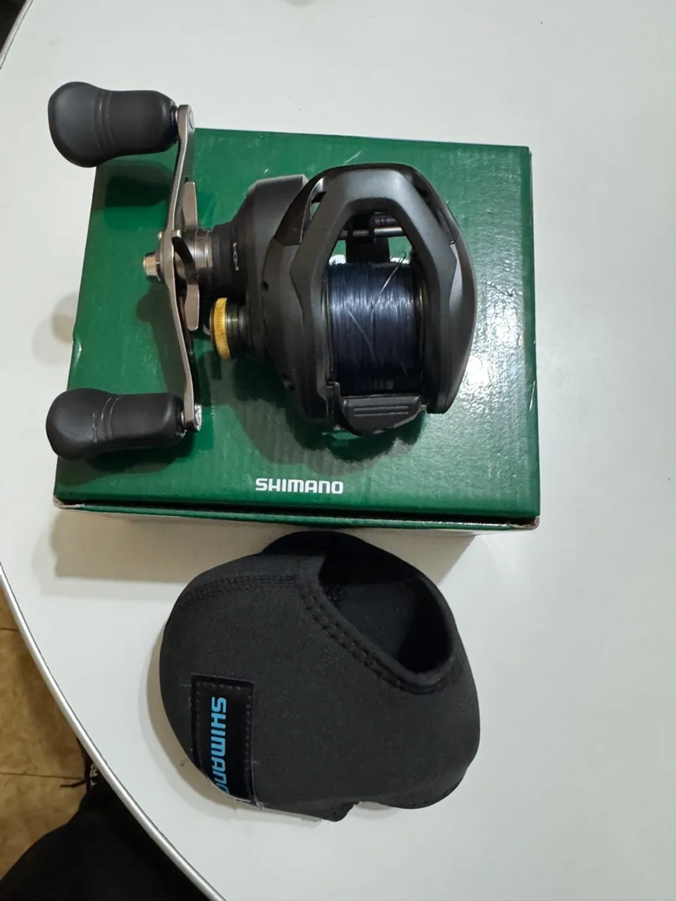 Carretilha shimano curado 