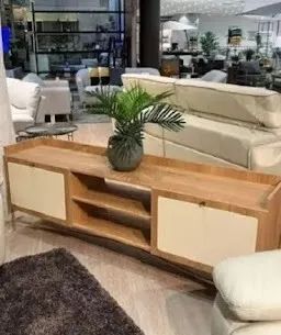 Pronta Entrega. Rack Estilo Escandinavo/2 Portas Basculantes 90°/183LX66AX37P, R$1.611,96!