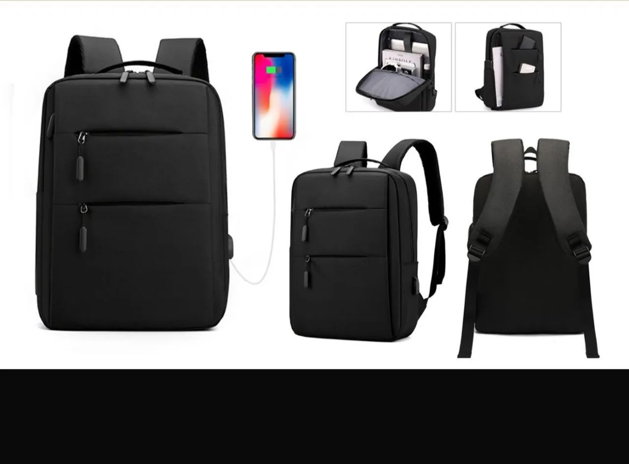 Mochila Executiva - Preta - Foto 4