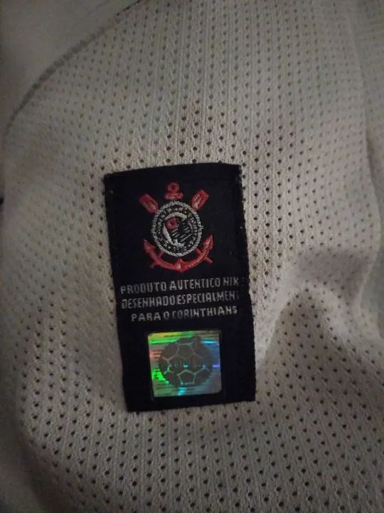 Camisa Corinthians Tevez oficial 2005 - Foto 4