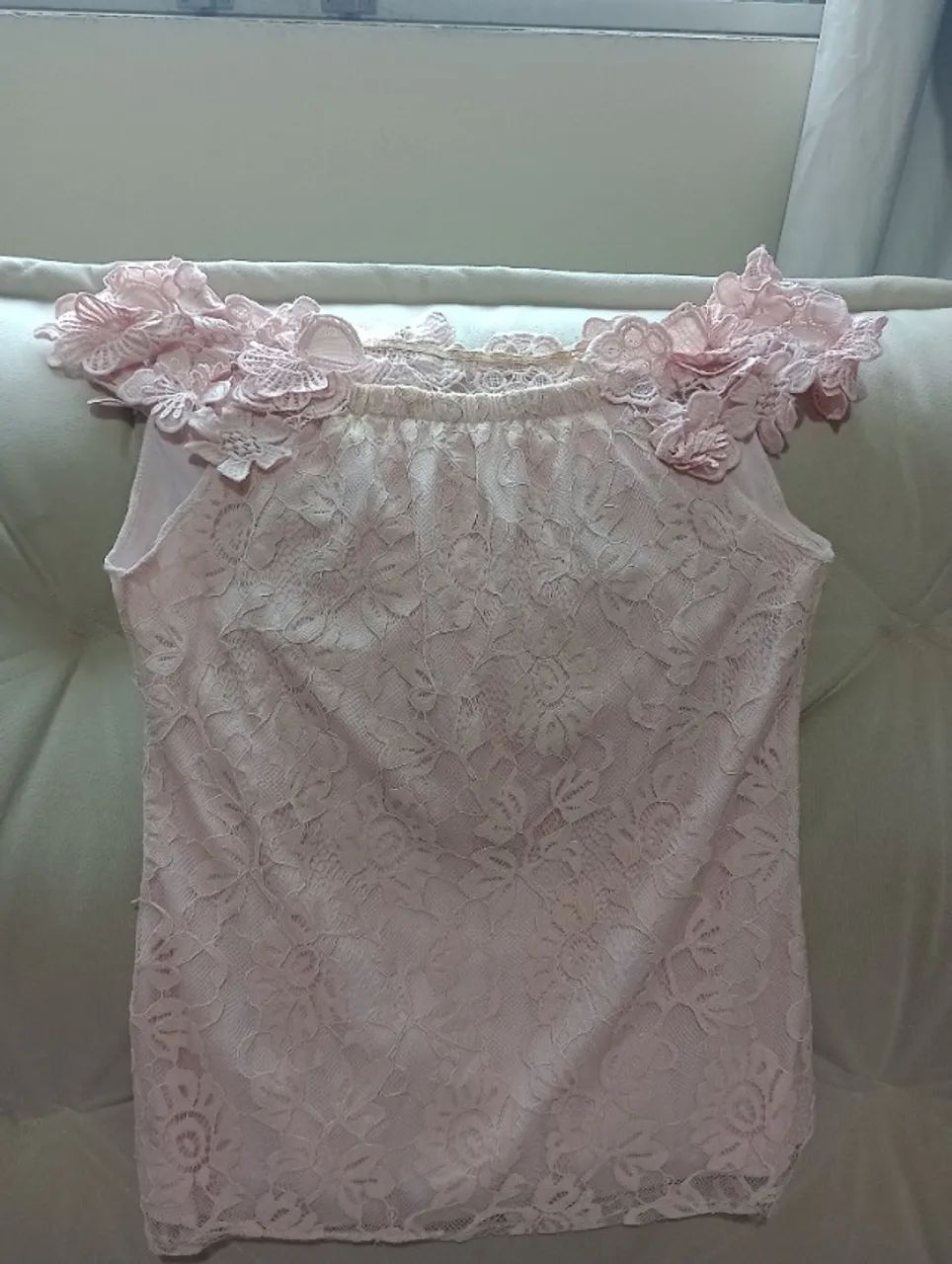 Blusa renda  - Foto 4
