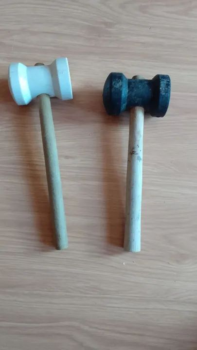 Duas marretas de borracha - Foto 2