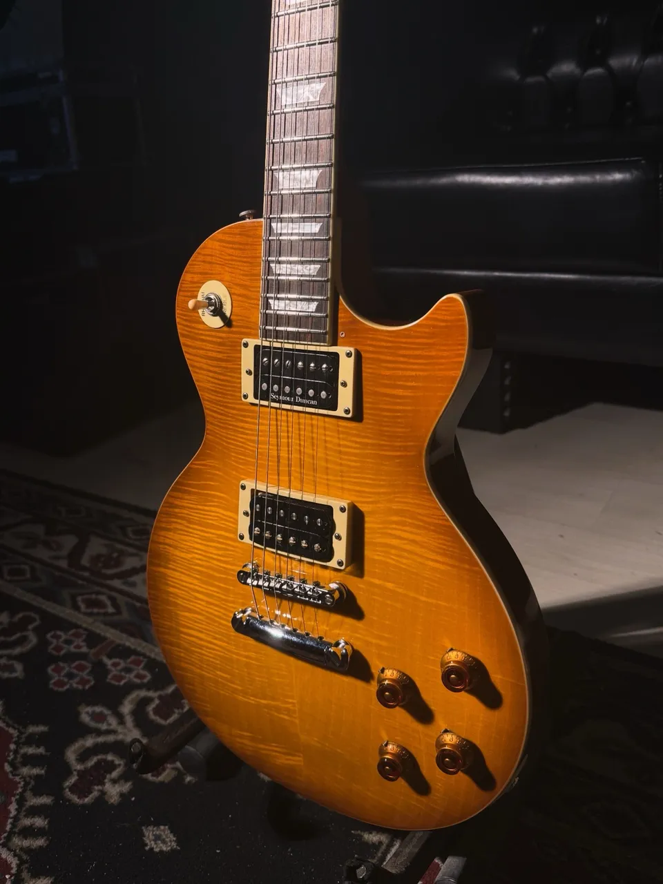 美品❣️Epiphone Les Paul STD Plus Top Pro Guitarra Les Paul Standard Plus Top Pro