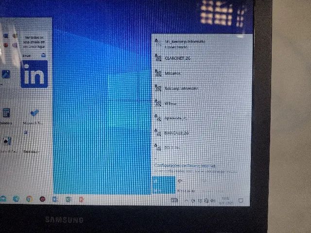 Notebook Samsung Np300e5l tela 16pol. - Foto 4