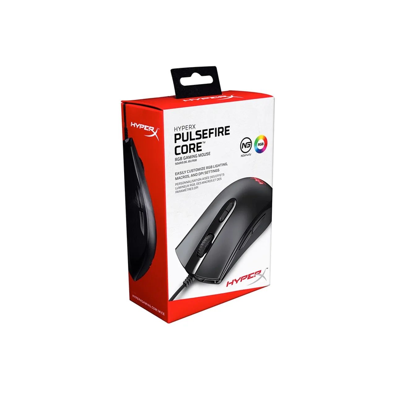 Mouse Gamer HyperX Pulsefire Core RGB 6200DPI - Foto 2