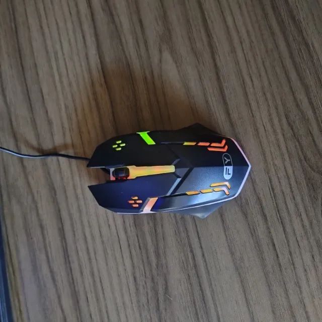 Mouse Gamer Com Fio Usb