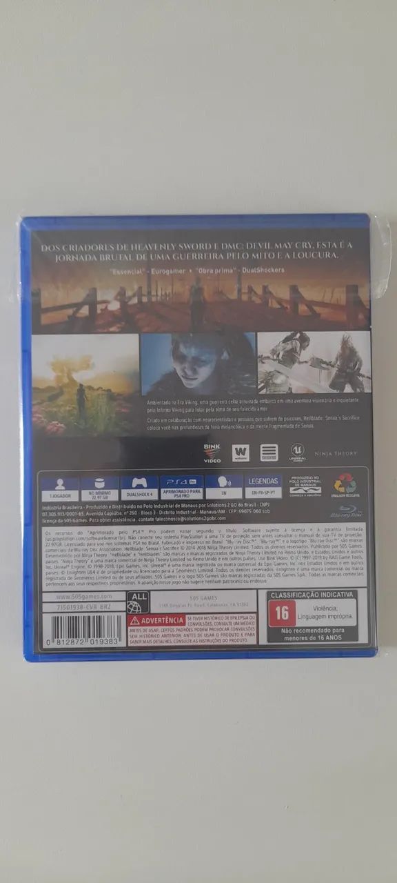 PS4 Hellblade (como novo) - Foto 2
