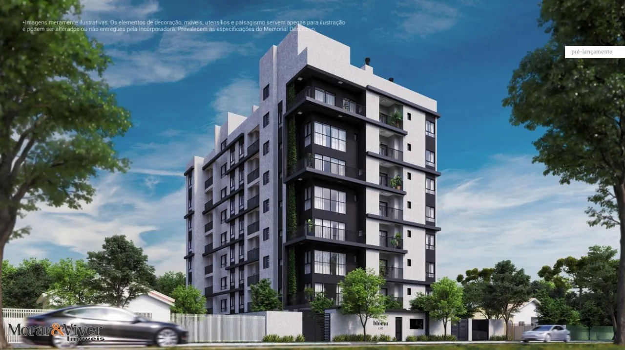 Apartamento para Venda em Curitiba, Água Verde, 2 dormitórios, 1 suíte, 2 banheiros, 1 vag