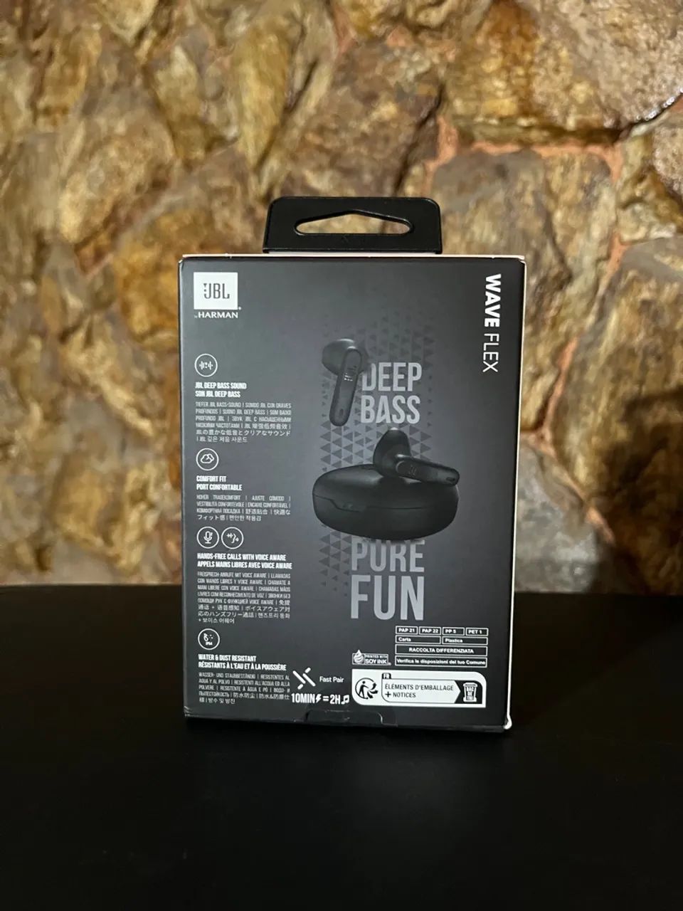 Fone de Ouvido JBL Wave Flex - Sem Fio com Cancelamento de Ruído - Foto 2