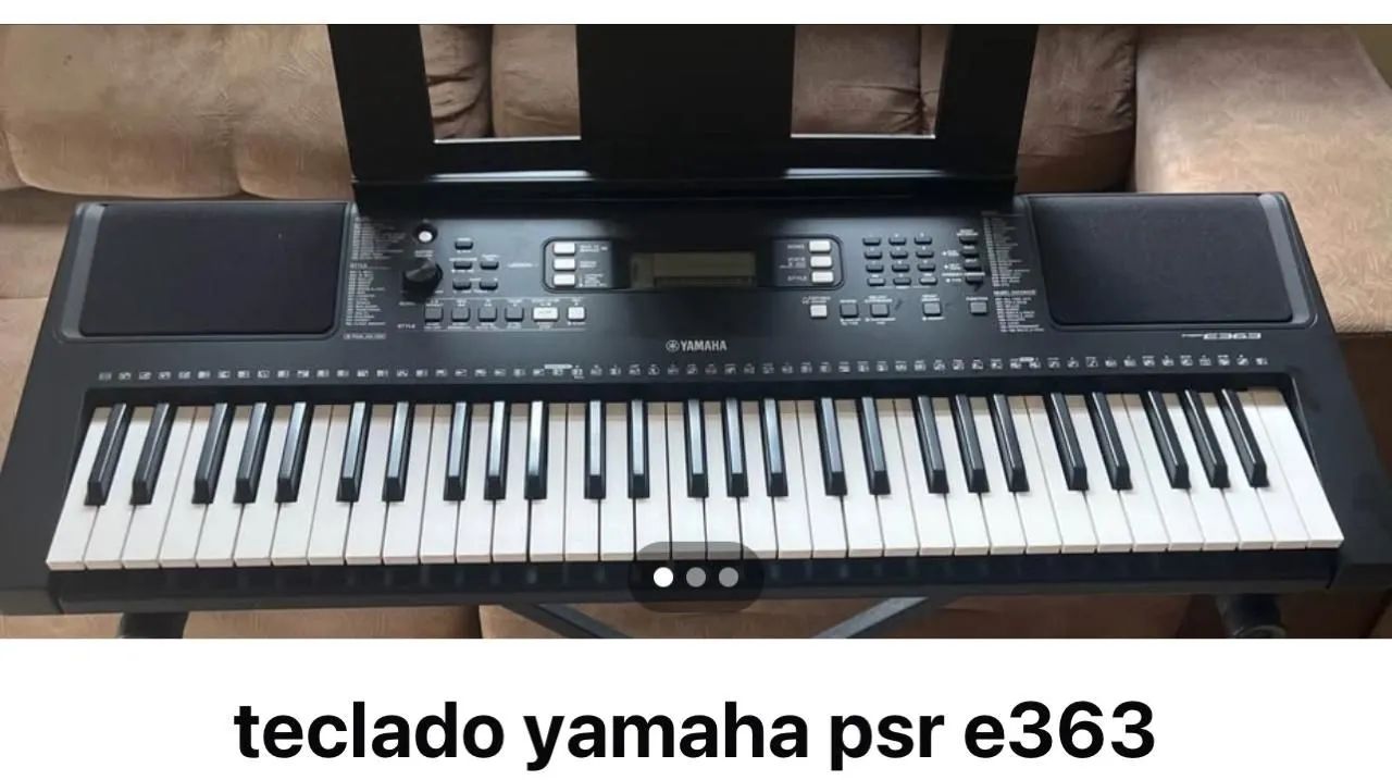 Teclado Yamaha PSR e363 - Foto 2