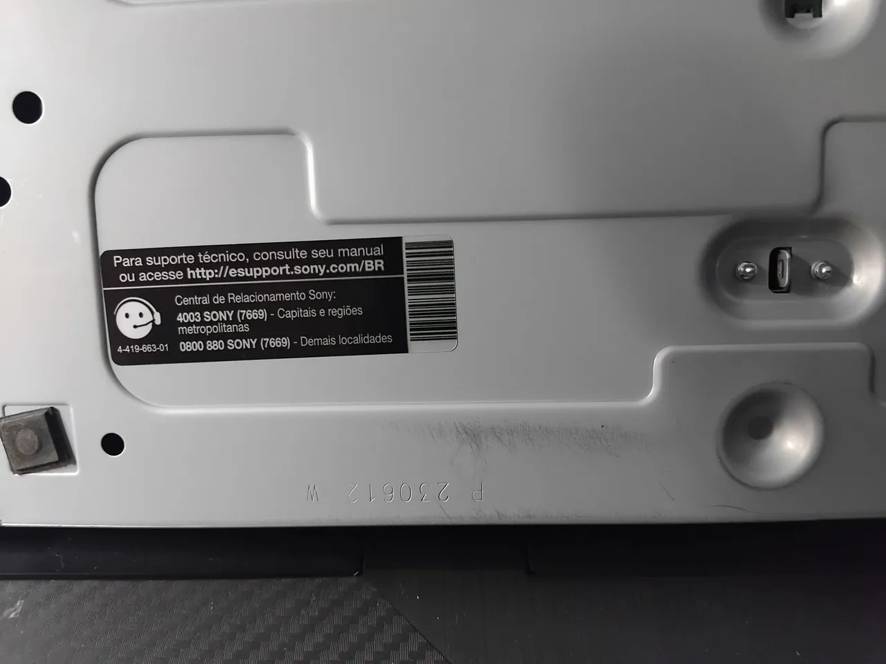 Blu-ray Sony pouquíssimo uso