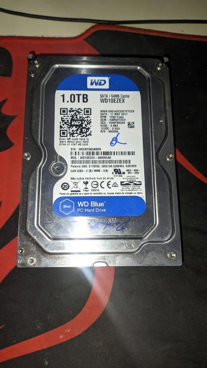 HD de 1 tera64374419918850121