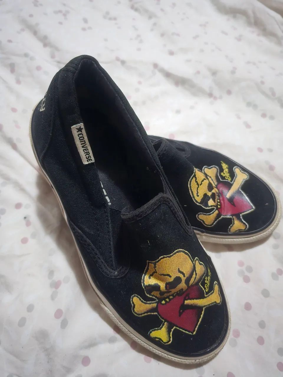 All Star Sailor Jerry Skull Heart - Raro - tam 35 - Foto 2