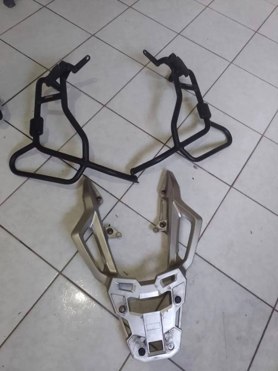 Protetor de carenagem e bagageiro nc 750