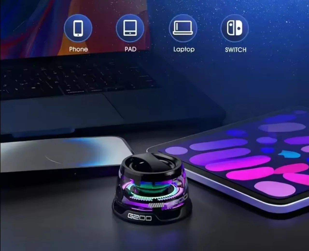 Caixa de som Bluetooth portátil  - Foto 5