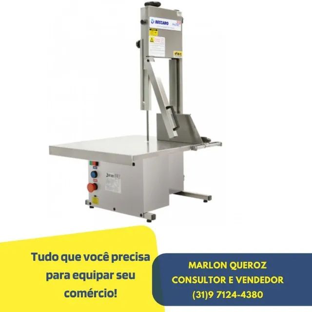 Serra Fita de Mesa Beccaro Inox Bivolt