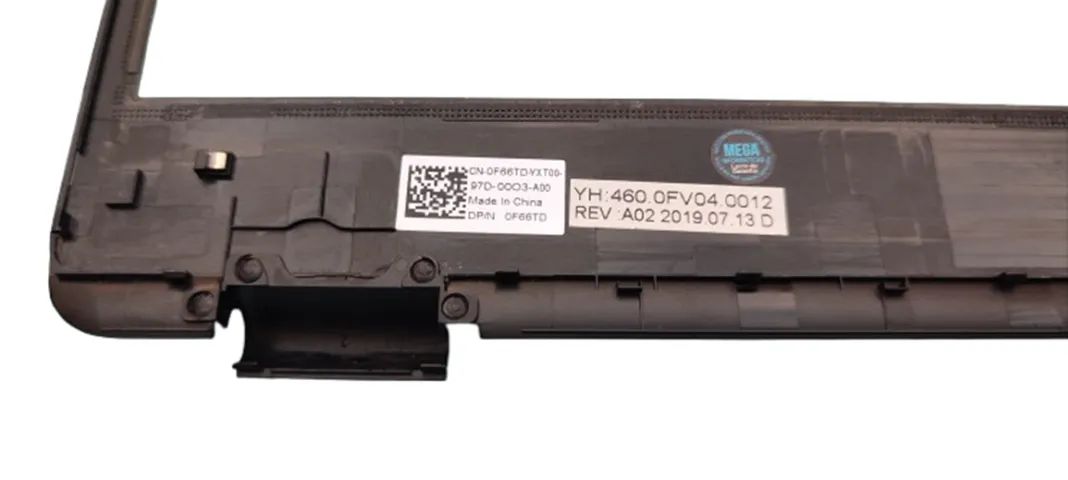moldura frontal original p/ tela notebook dell latitude 3400 14" polegadas - Foto 3