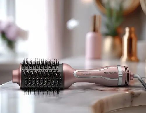 Escova Secadora Mondial ES-02-BI 1200W - 3 Níveis de Temperatura  - Foto 2