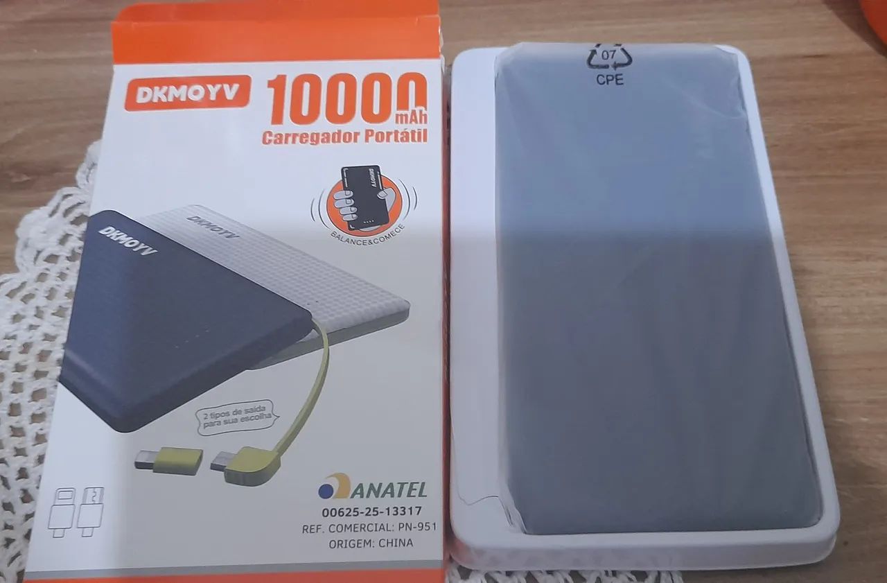 Carregador Portátil DKMOYV 10000 mAh