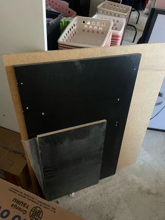 Retalhos de madeiras Preto